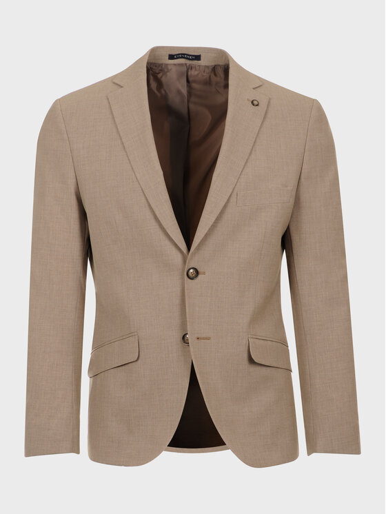 Evenemen Evenemen Garnitur OMAN Beżowy Slim Fit