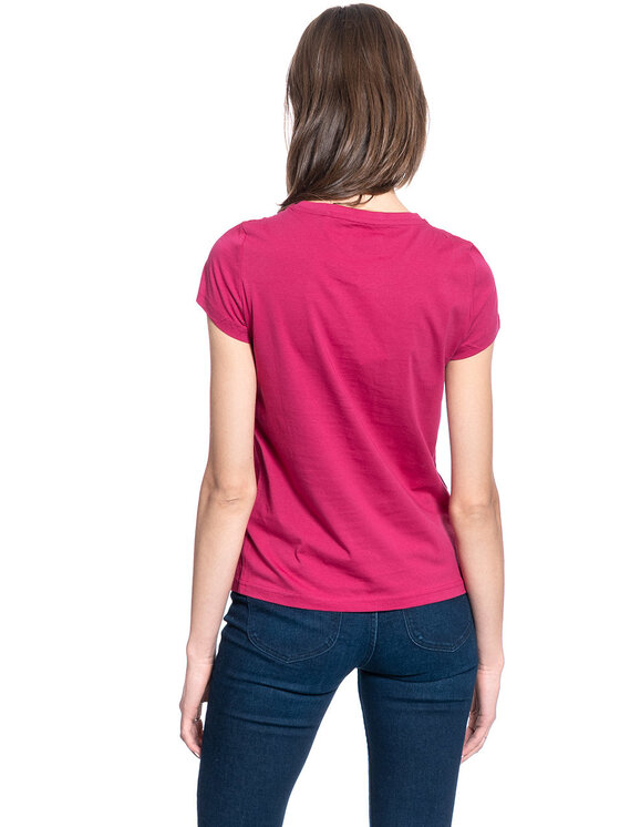 Mustang Mustang T-shirt ALINA C PRINT Rosa Regular Fit