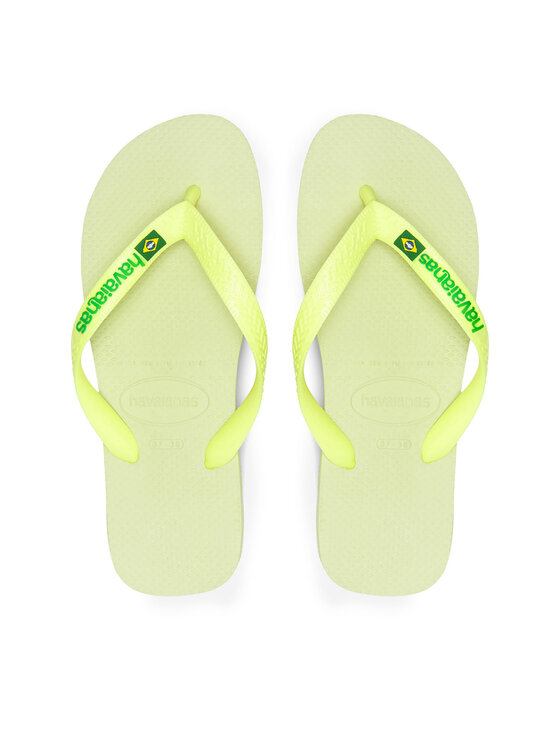 Damskie Japonki Havaianas, Rozmiar 39/40, Zielone, 4110850.0904