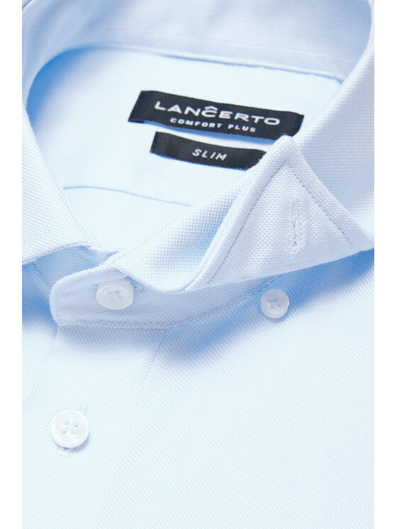 Lancerto Lancerto Koszula Lean KO073224000020 Niebieski Regular Fit