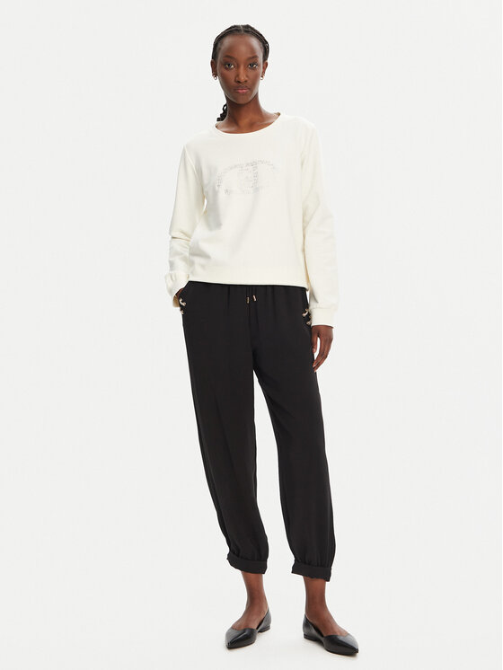 Liu Jo Sport Liu Jo Sport Sweatshirt TA5168 FS090 Weiß Regular Fit