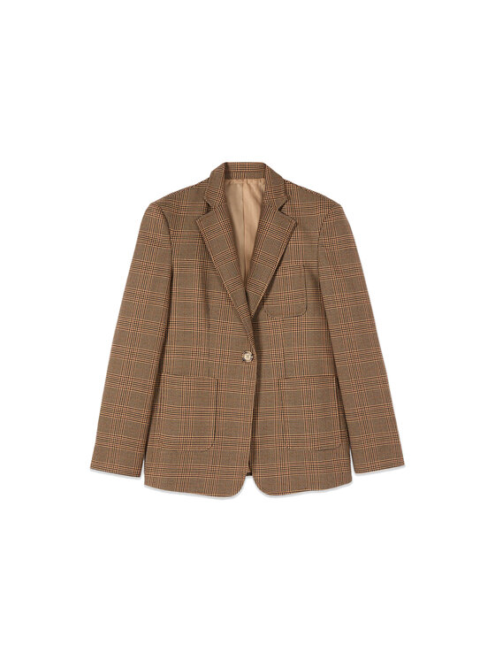Oltre Oltre Giacca da abito Q058R004691N0S2 Marrone Slim Fit