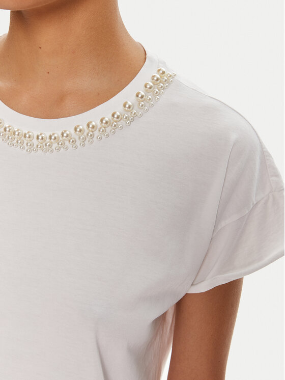 Dixie Dixie T-krekls T924J014 Balts Regular Fit