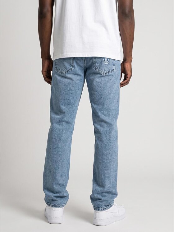 Jigga Wear Jigga Wear Jeansy Klasyczne 131770 Niebieski jasny Regular Fit