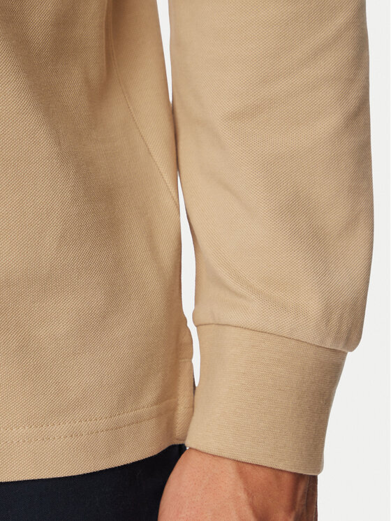 Beverly Hills Polo Club Beverly Hills Polo Club Поло P-SS26M-P424125 Бежевий Regular Fit