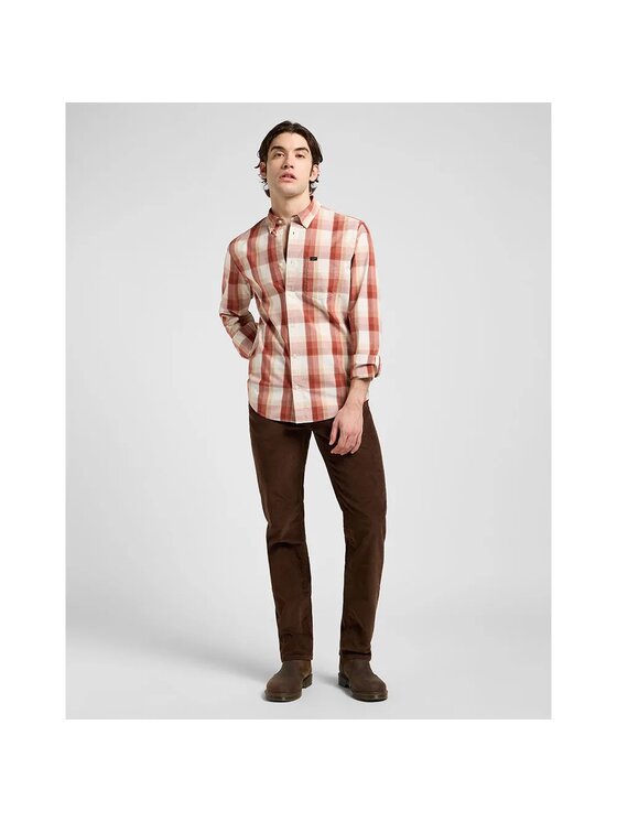 Lee Lee Koszula BUTTON DOWN Kolorowy Regular Fit