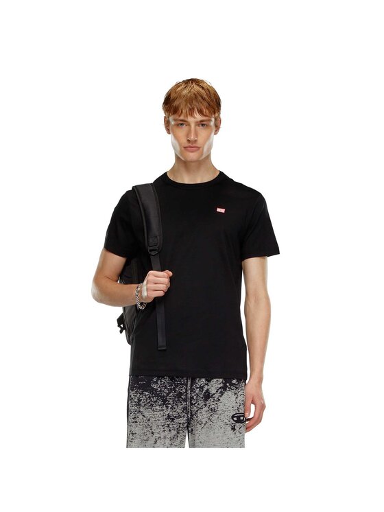 Diesel Diesel T-Shirt 27608 Czarny Comfort Fit