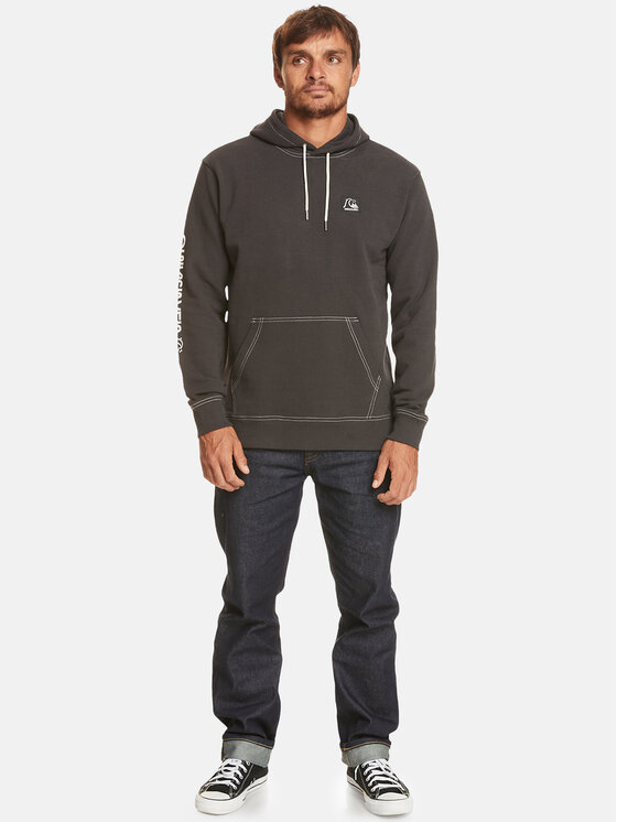 Quiksilver Quiksilver Mikina The Original Otlr EQYFT04794 Čierna Regular Fit