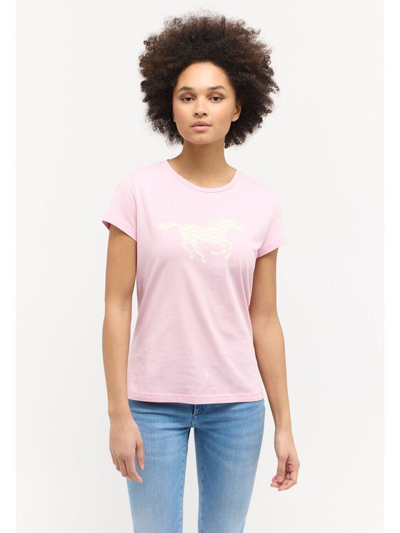 T-Shirt, rozmiar 4XL, Różowe, LOA