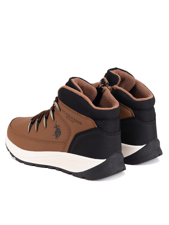 U.S. Polo Assn. U.S. Polo Assn. Gležnjarji LUKAS001K/DYT1 Rjava