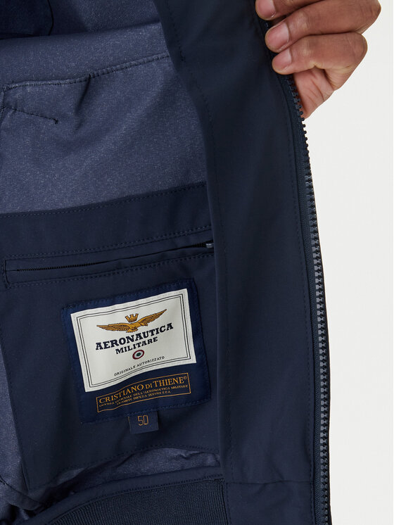 Aeronautica Militare Aeronautica Militare Geacă bomber 261AB3050UCT04290 Bleumarin Regular Fit