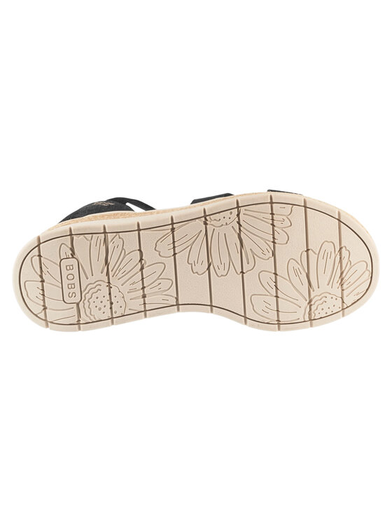 Skechers Skechers Sandały Slip-Ins: BOBS Sun Ray - Bright Take Czarny