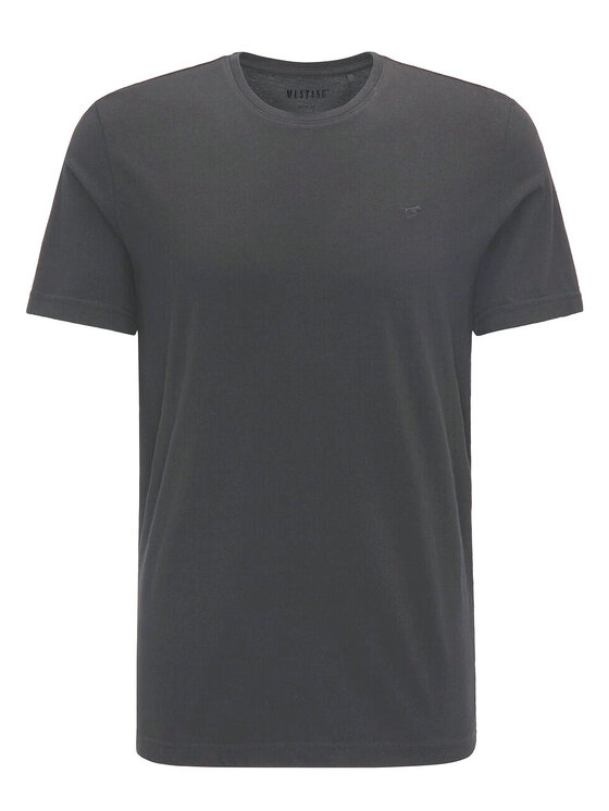 Mustang Mustang T-shirt ALEX C EMBROIDERY Grigio Regular Fit