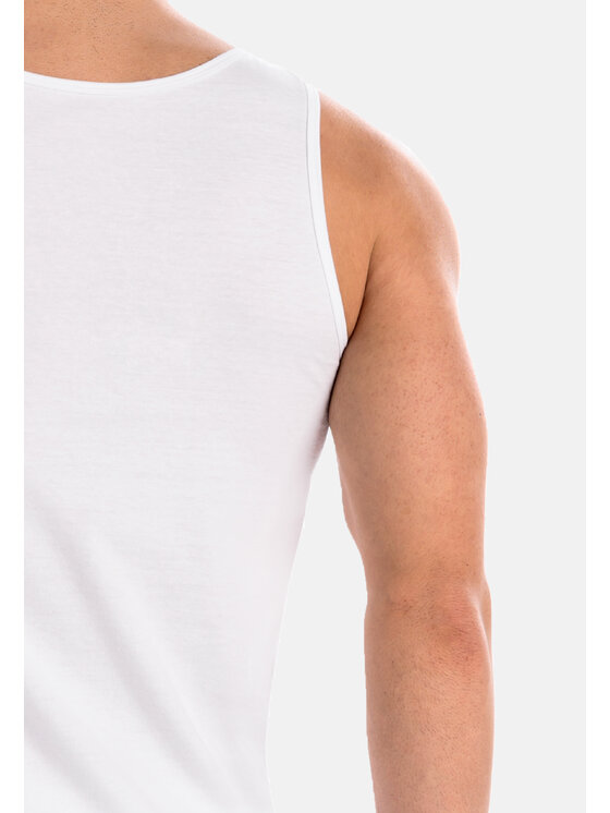 Teyli Teyli Podkoszulek 360 Biały Classic Fit