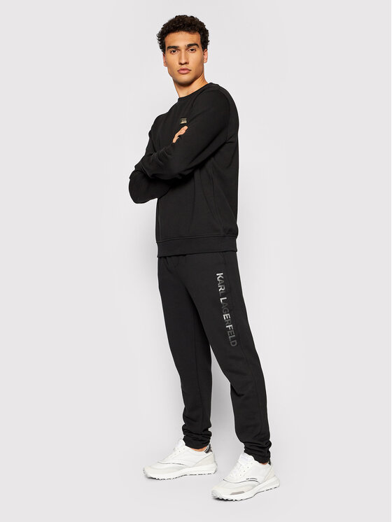 KARL LAGERFELD Pantaloni da tuta Sweat 705042 512910 Nero Regular Fit •  Modivo.it