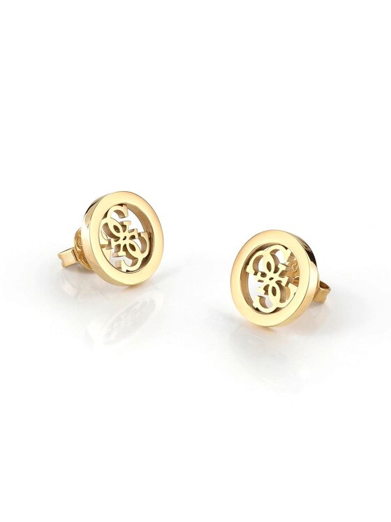 Kolczyki Guess, Złote, JUBE02162JW-YG