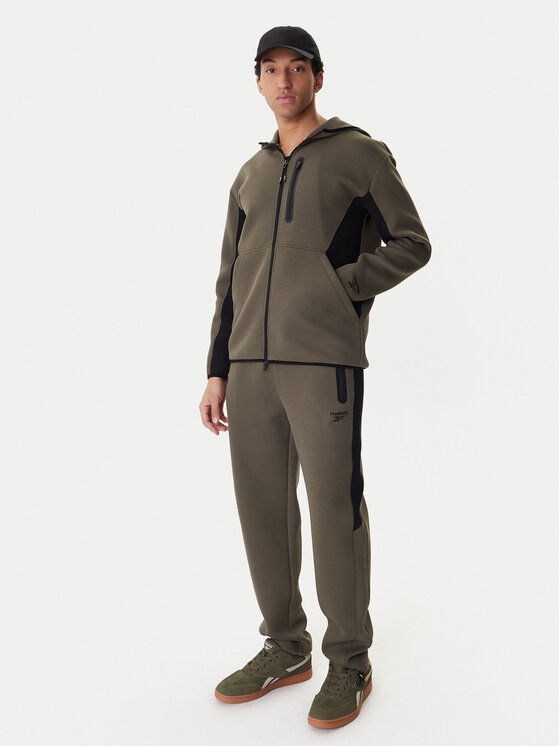 Reebok Reebok Pantaloni trening Andrews RK25545CCM Verde Regular Fit