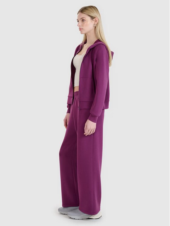 4F 4F Pantaloni da tuta 4FWSS25TTROF1011-50S Viola Oversize