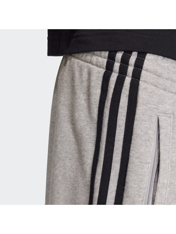 adidas adidas Szorty materiałowe 159264 Szary Regular Fit