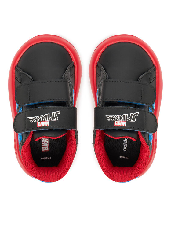 adidas adidas Sneakersy Grand Court Spider-Man Cf I JQ7828 Čierna