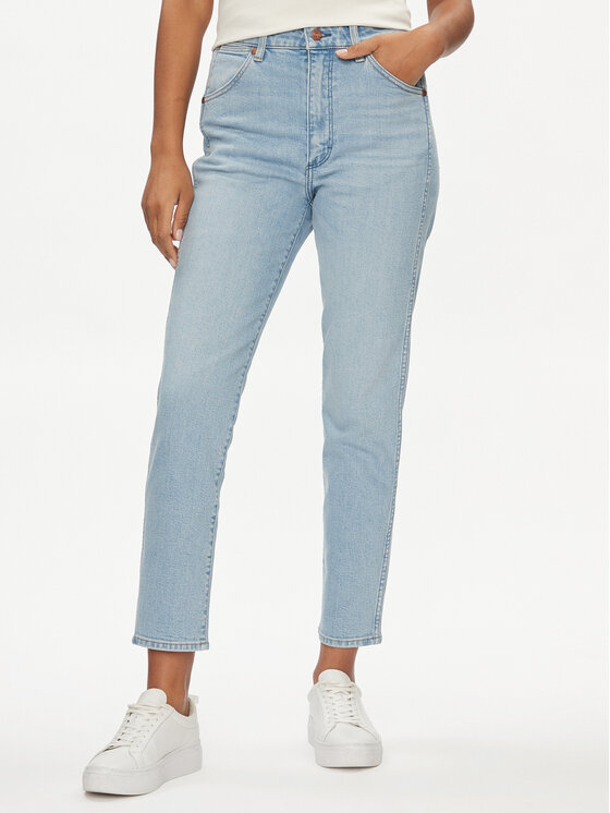 Wrangler Jeans hlače Walker 112351032 Modra Slim Fit