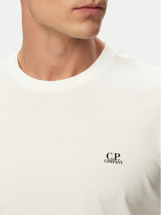 C.P. Company C.P. Company T-Shirt RCCMTS725A005100W Εκρού Regular Fit