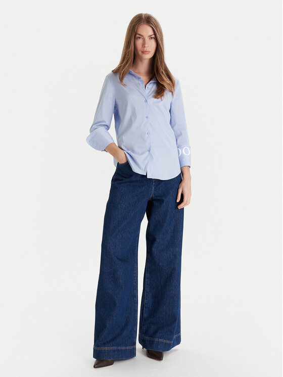 JOOP! JOOP! Košulja 58 253B58Belli 30047553 Svijetloplava Slim Fit