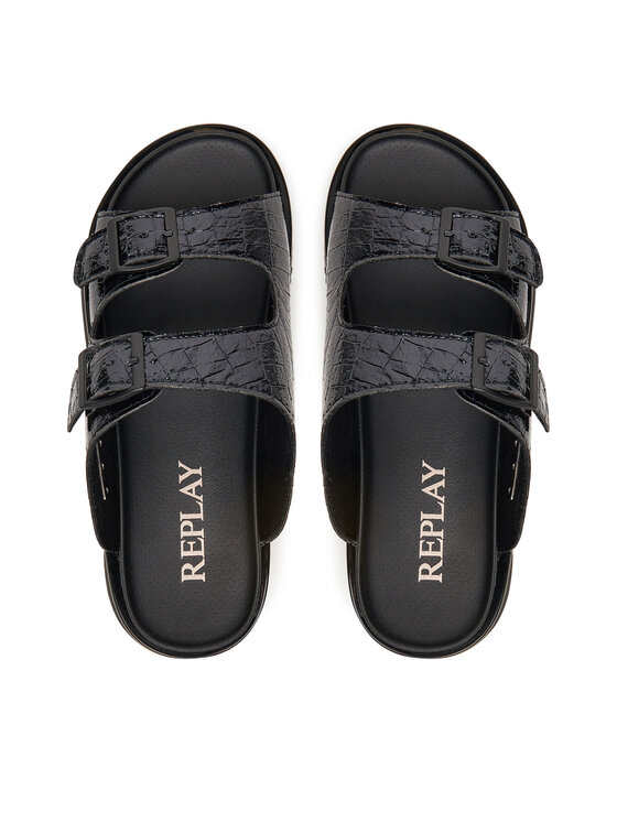 REPLAY REPLAY Şlapi GWF81 .000.C0040S Negru