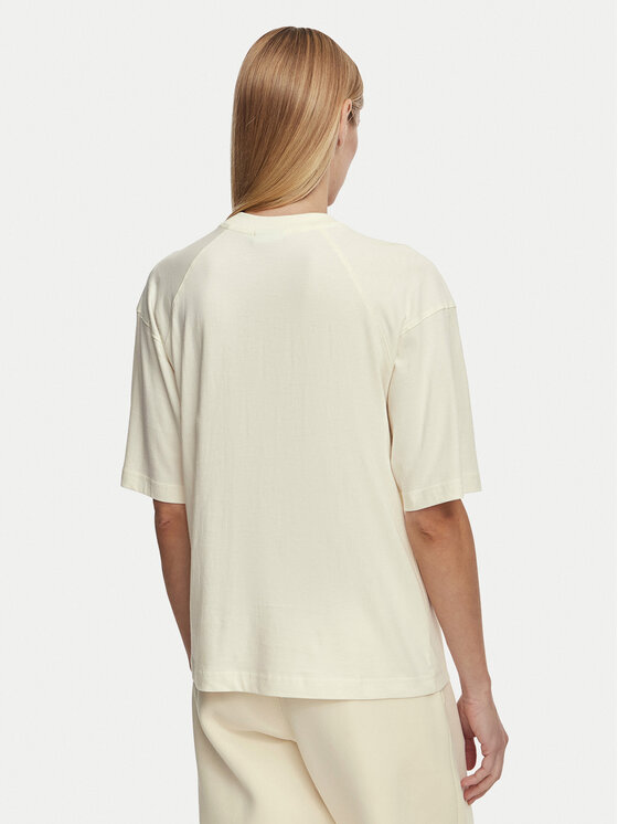 Reebok Reebok T-Shirt Reebok X Ewa Chodakowska Mila RK25977CCW Kremowy Regular Fit