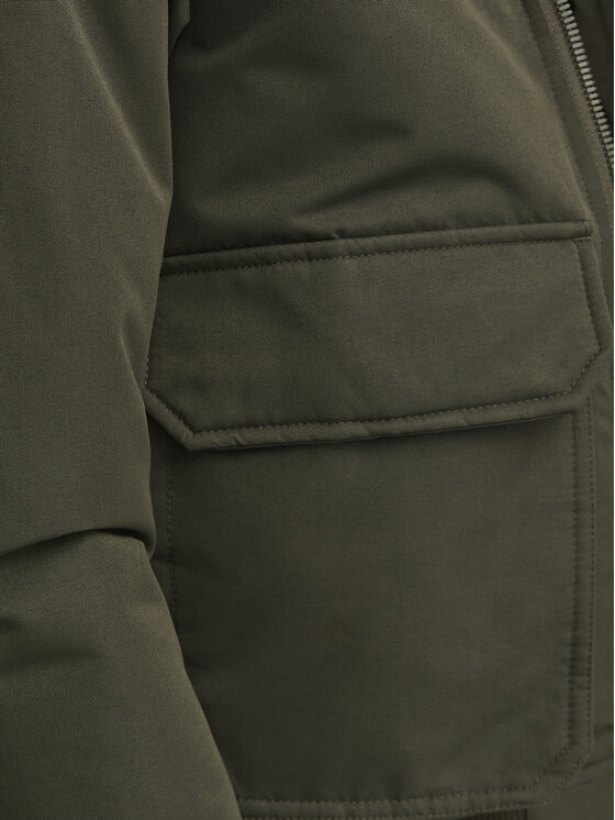 Jack&Jones Junior Jack&Jones Junior Μπουφάν χειμωνιάτικο 12258512 Πράσινο Regular Fit