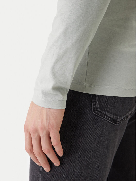 BOSS BOSS Longsleeve Tacks 50512111 Szary Regular Fit