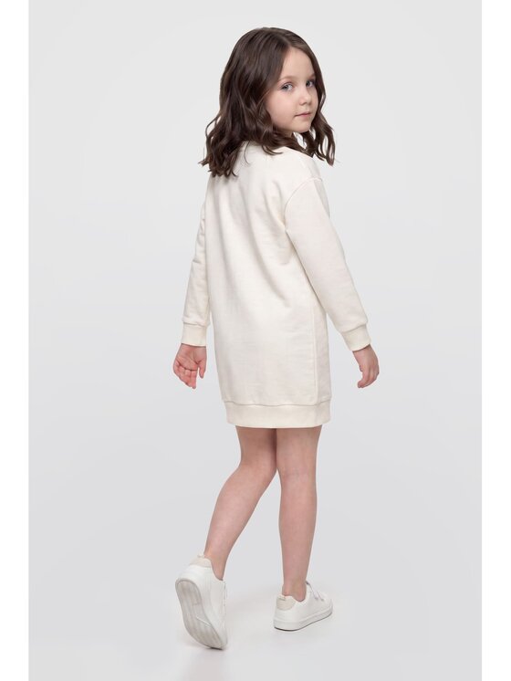 Guess Kids Guess Kids Sukienka codzienna 185348 Biały Classic Fit