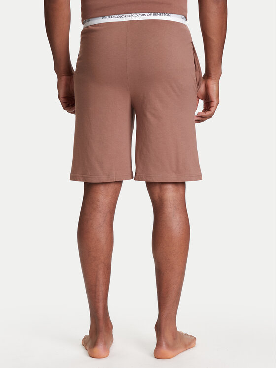 United Colors Of Benetton United Colors Of Benetton Pidžamas šorti 30964900D Bēšs Regular Fit