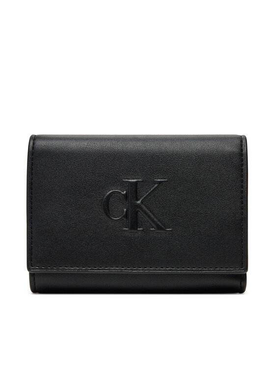 Calvin Klein Jeans Malá dámska peňaženka LV04K1078G Čierna