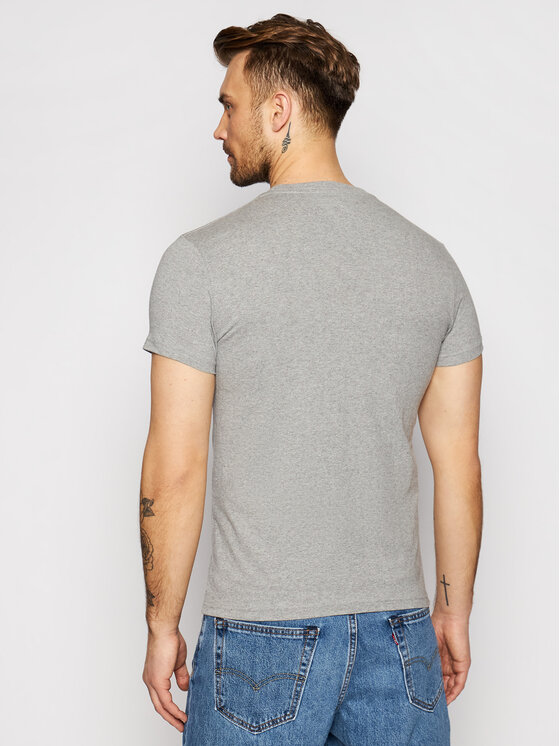 Lee Lee Komplet t-shirtów Twin Pack Crew L680CMLD 112117021 Granatowy Fitted Fit