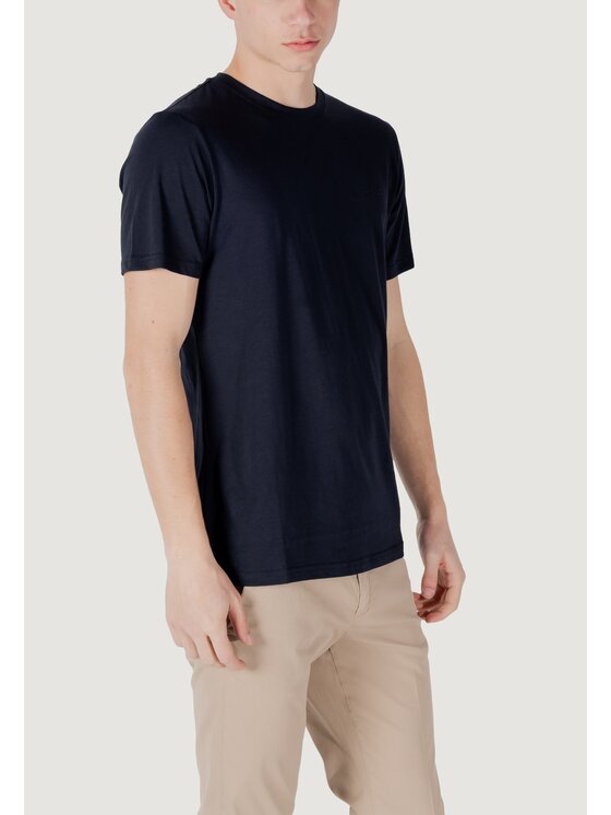 Antony Morato Antony Morato T-shirt MMKS02366-FA100231 Blu Shirt Fit