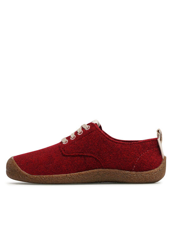 Keen Keen Nizki čevlji Mosey Derby 1026809 Rdeča