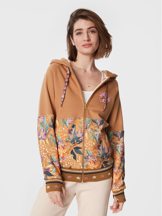 Femi Stories Femi Stories Felpa Tito Beige Regular Fit