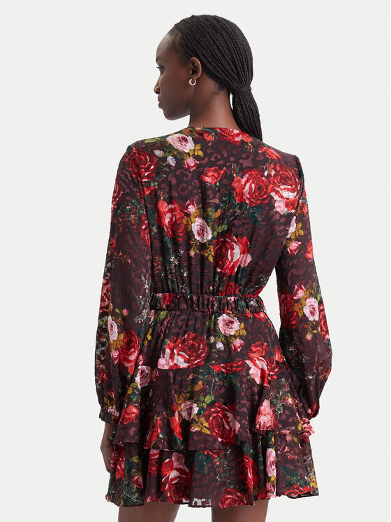 Guess Guess Coctailkleid W6BK42 W4225 Bunt Regular Fit