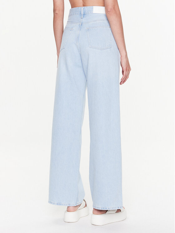 Calvin Klein Calvin Klein Džinsai K20K205606 Mėlyna Relaxed Fit
