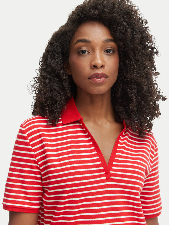 Tommy Hilfiger Tommy Hilfiger Polokošeľa WW0WW48720 Červená Relaxed Fit