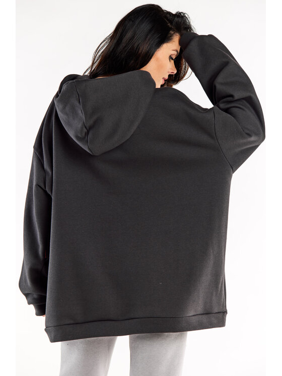 Infinite You Infinite You Mikina M323 Šedá Basic Fit