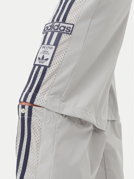 adidas adidas Sportinės kelnės Adibreak JJ3122 Pilka Regular Fit