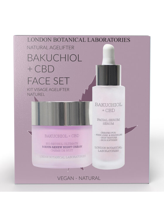 London Botanical Laboratories London Botanical Laboratories LBL- CBD + Hialuronowy zestaw do twarzy (serum + krem ​​nawilżający) Serum