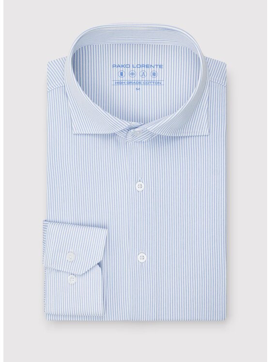 Pako Lorente Pako Lorente Koszula P26SF-1X-017 Niebieski Classic Fit