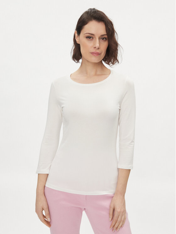 Weekend Max Mara Weekend Max Mara Palaidinė Multia 2415971031 Balta Regular Fit