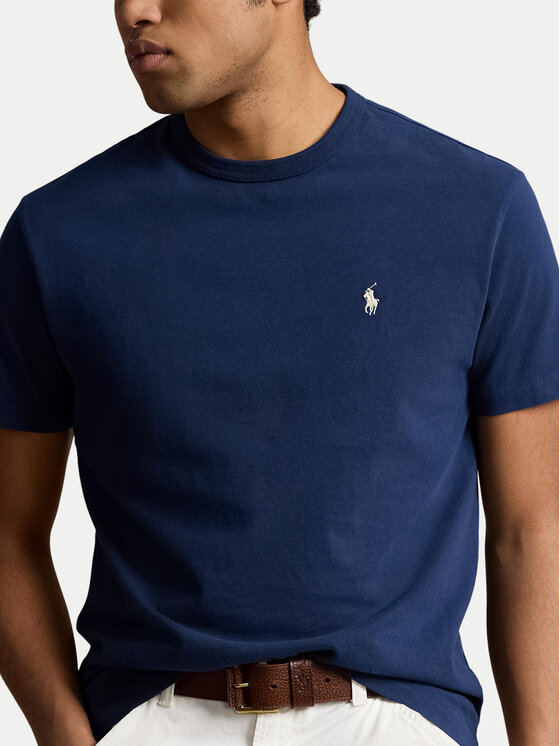 Polo Ralph Lauren Polo Ralph Lauren T-Shirt 710916698018 Granatowy Regular Fit