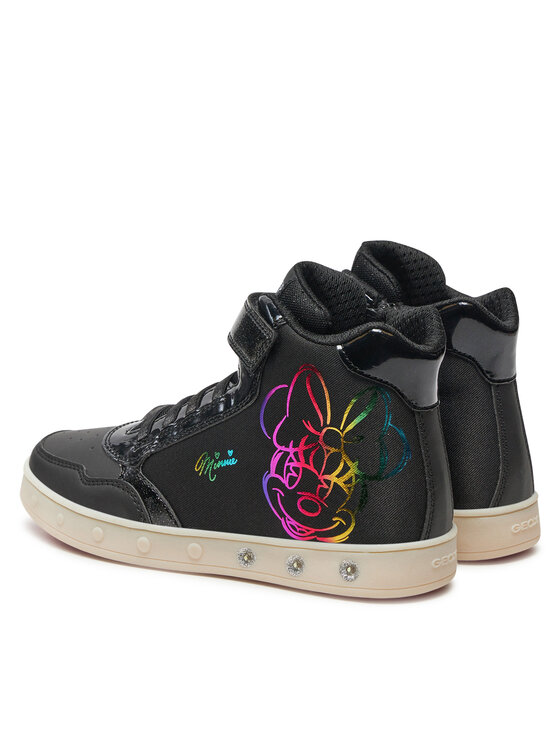 Geox Geox Laisvalaikio batai Skylin Girl J468WE 011KN C9999 D Juoda