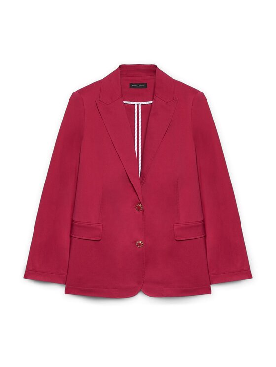 Fiorella Rubino Fiorella Rubino Giacca outdoor Q504T000183N019 Rosso Slim Fit