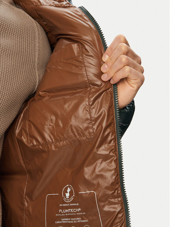 Save The Duck Save The Duck Зимно яке D31280M LOVE21 Тъмнозелен Regular Fit